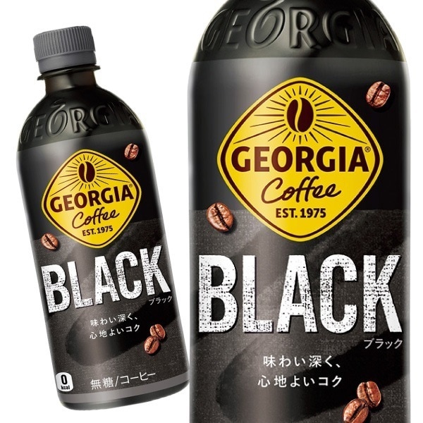 ジョージア ブラック 500ml 48本 （24本入2ケース） 5,820円