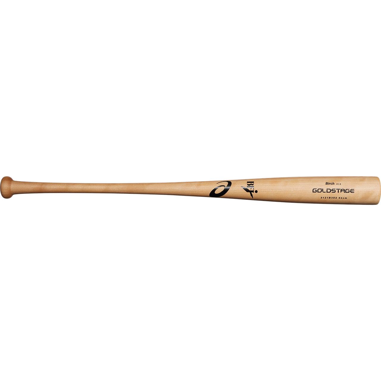 asics(アシックス) 野球バット 硬式 木製 GOLDSTAGE 3121B352 ユニセックス大人 110(ナチュラル) S85