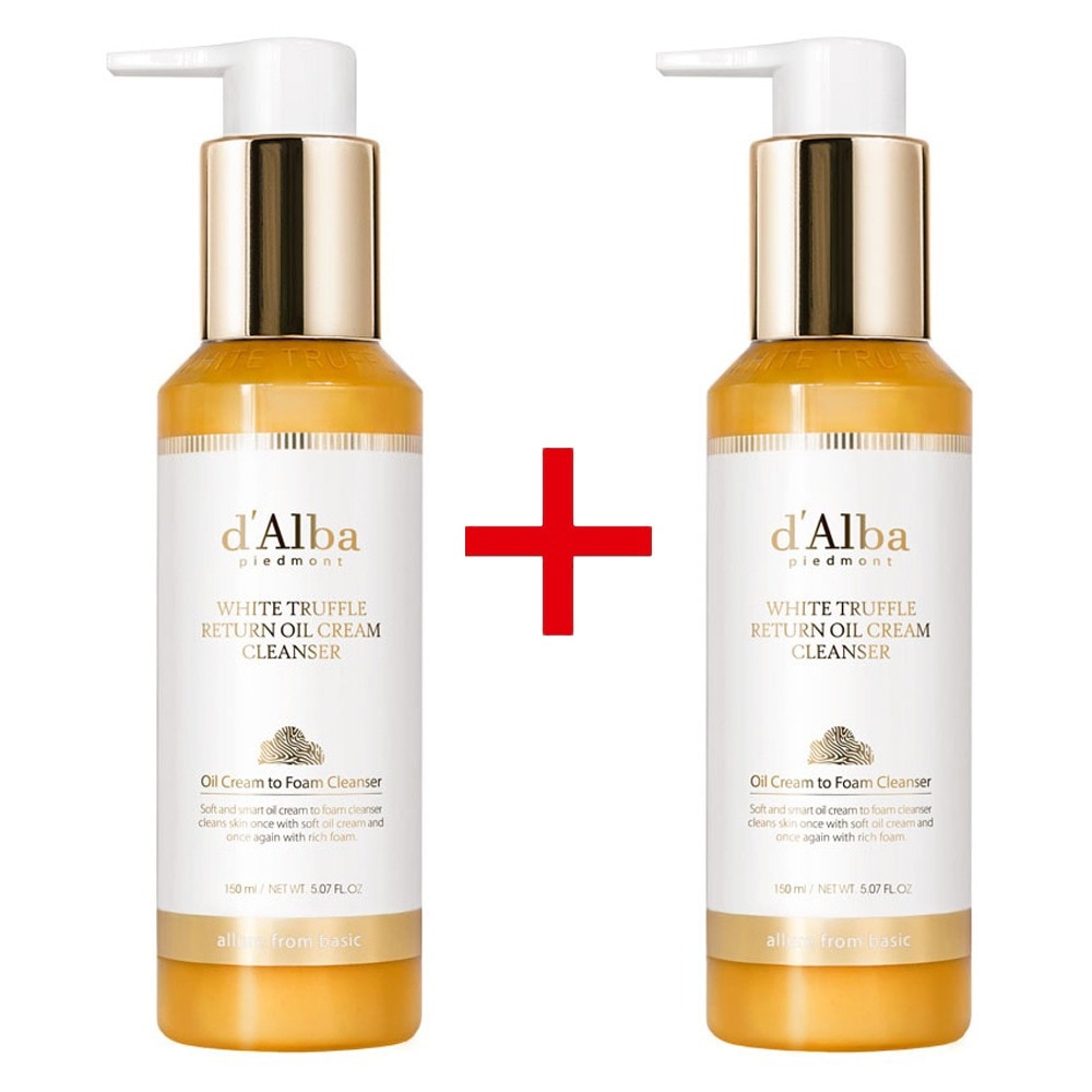 ホワイトトリュフ リターン オイル クリームクレンザー 150mlX2個 韓国 クレンジング 人気 敏感肌 乾燥肌 毛穴 角質