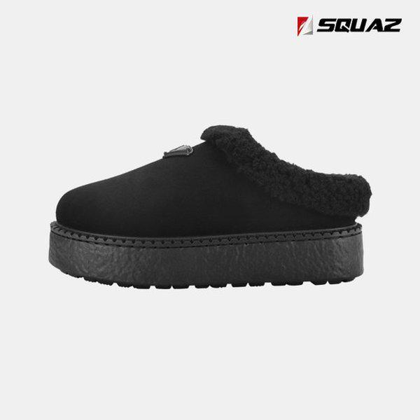 女性スエード冬スリッパ厚底4CMファー付きスリッパ SSS728