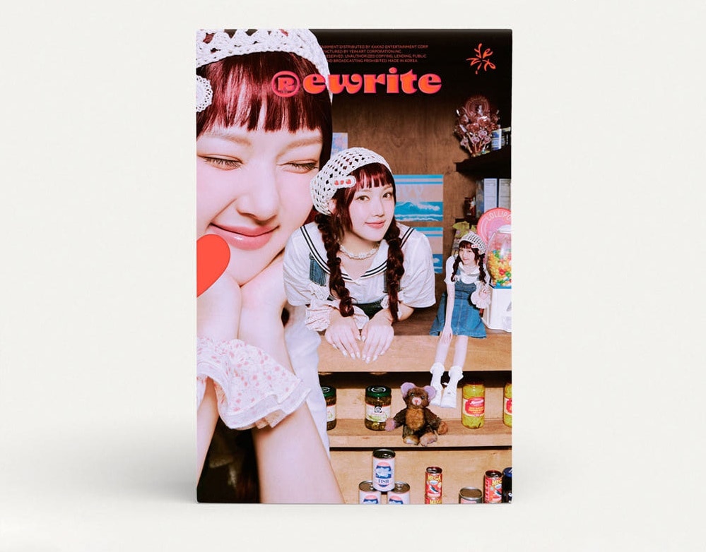 [未開封新品] イェリンアルバムRewriteガールフレンドGFRIEND YERINミニ3集レッド一般盤