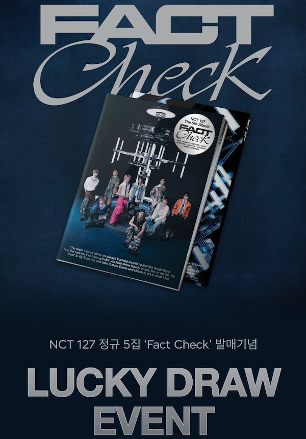 [NCT 127 - Fact Check ALBUM LUCKY DRAW EVENT] ラキドロ (everline, applemusic,  ktown4u, makestar)