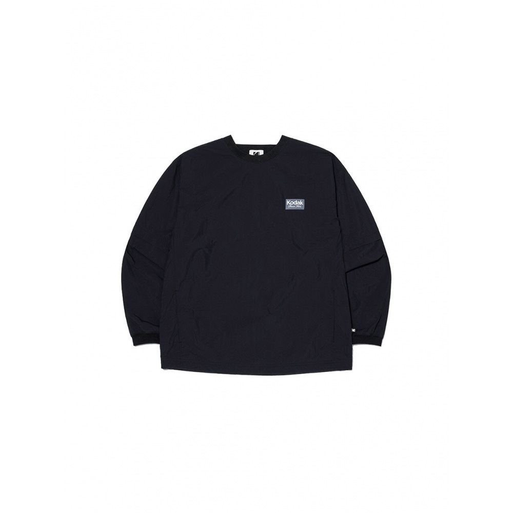 コダックアパレルレインボービッグロゴウーブンピステブラック