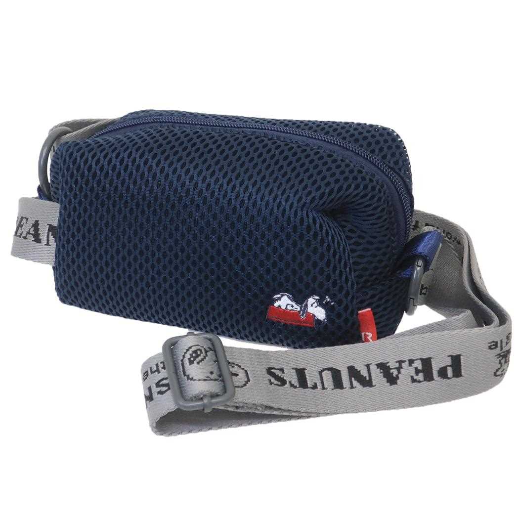 スヌーピー IP BR waferウエッファPeanuts-0K メッシュ生地ミニスマホショルダー