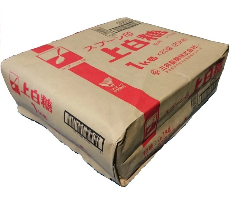 スプーン印上白糖1kg 20袋 箱売り 1BOX