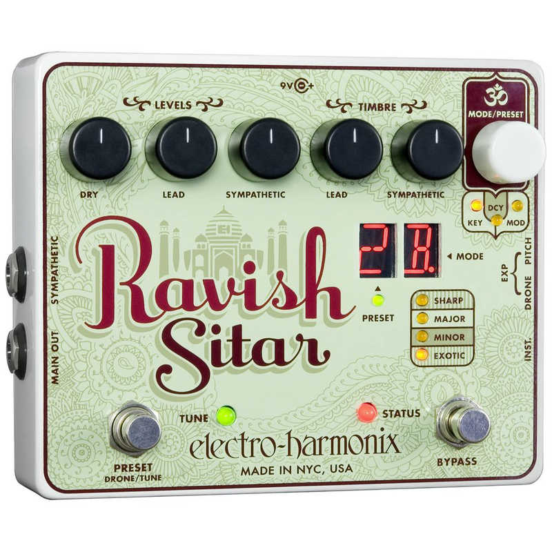 ELECTROHARMONIX　モデリング・マルチエフェクター　RAVISHSITAR