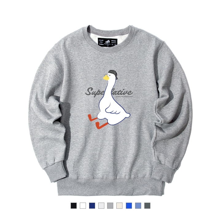 GOOSE 起毛 マンツーマンTシャツ MTM(GPM4-5SP156)