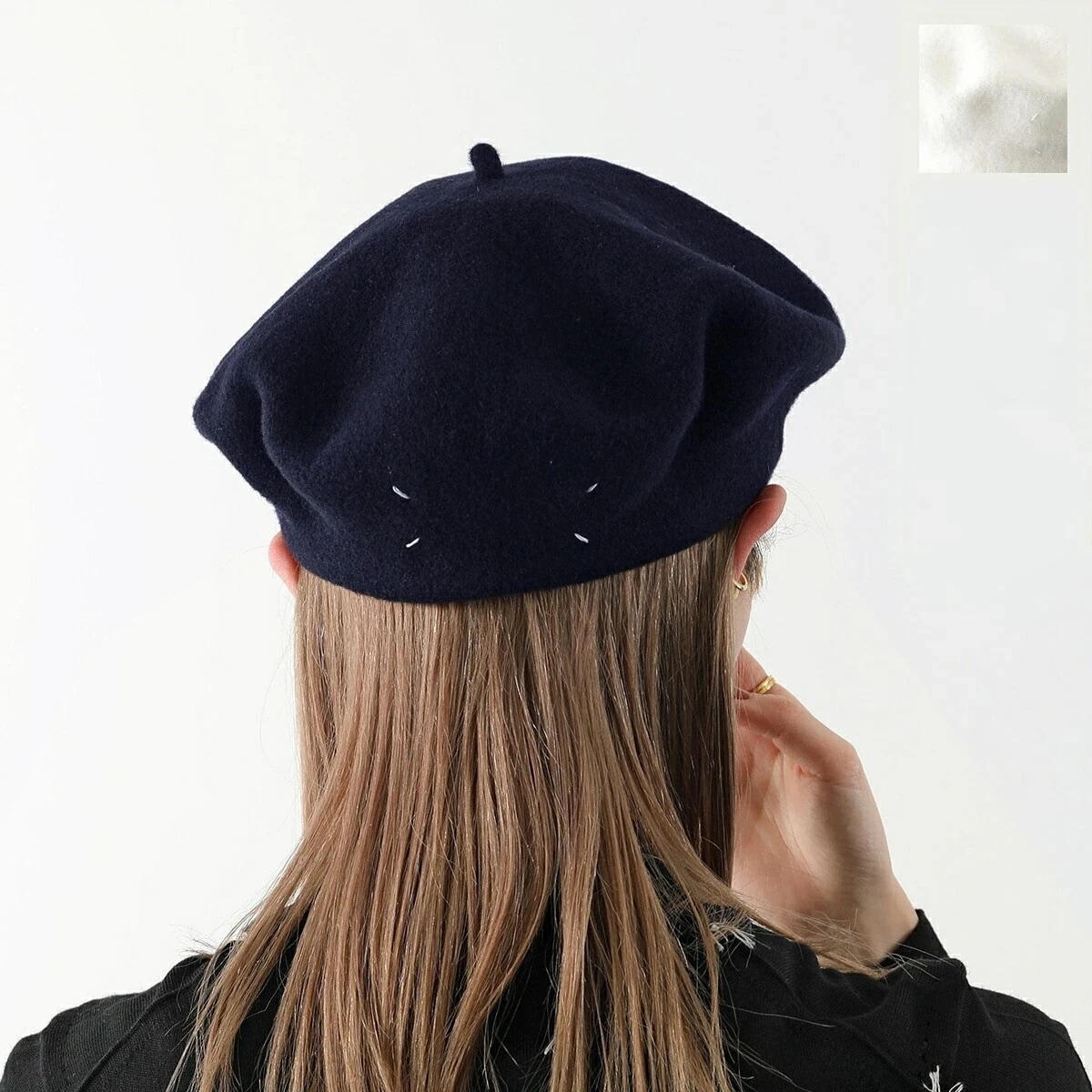 MAISON MARGIELA メゾンマルジェラ ベレー帽 SI0TC0001 S60384 レディース ウール 帽子 カラー2色