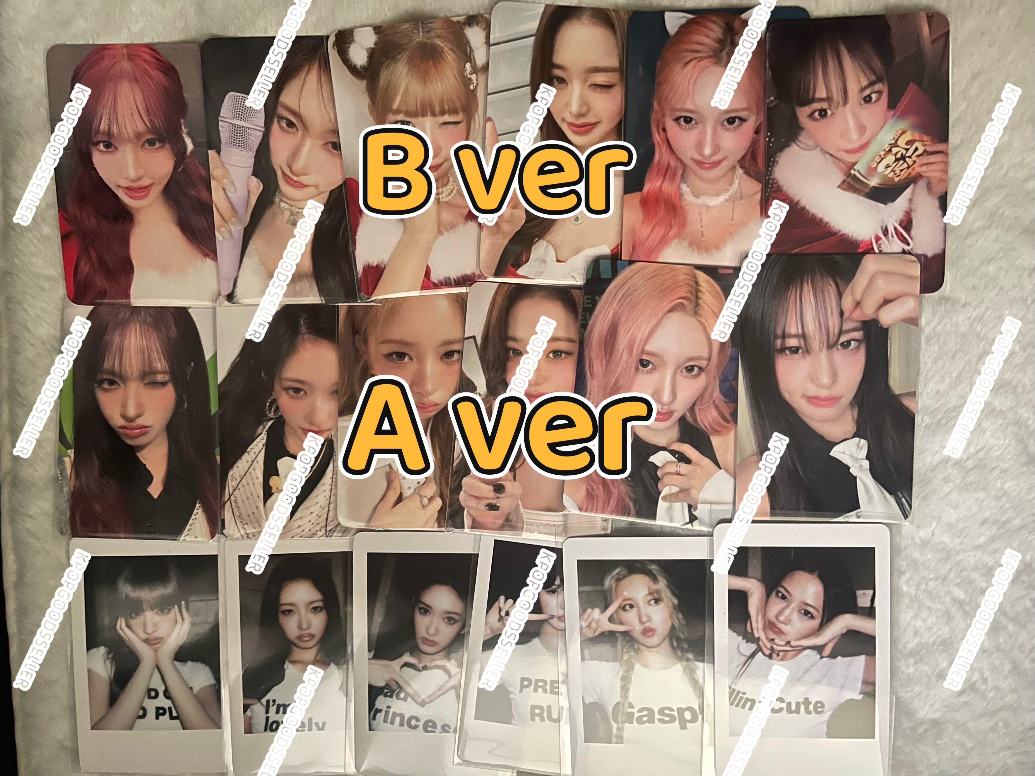 [ON HAND] IVE THE 4th EP SECRET withmuu LUCKY DRAW PHOTOCARD OT6 + RANDOM POLAROID OT1 SET [ONLY PC]