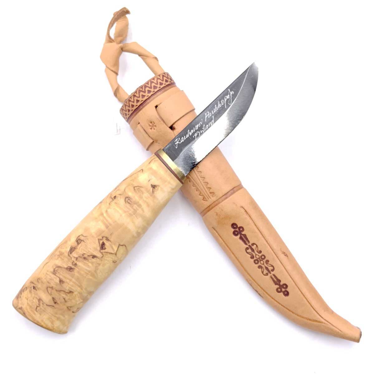 【中古・未使用品】カウハバン プーッコ パヤ ナイフ ベージュ Kauhavan Puukko Paja アウトドア ブッシュクラフト