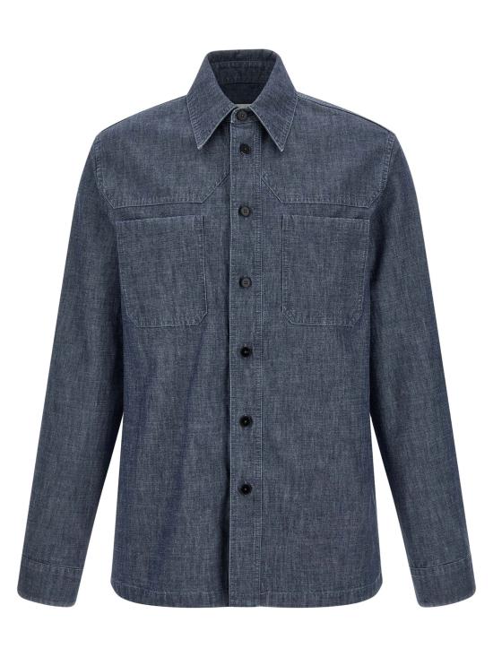 JIL SANDER Men Shirts J22DL0347 J45323406 Blue