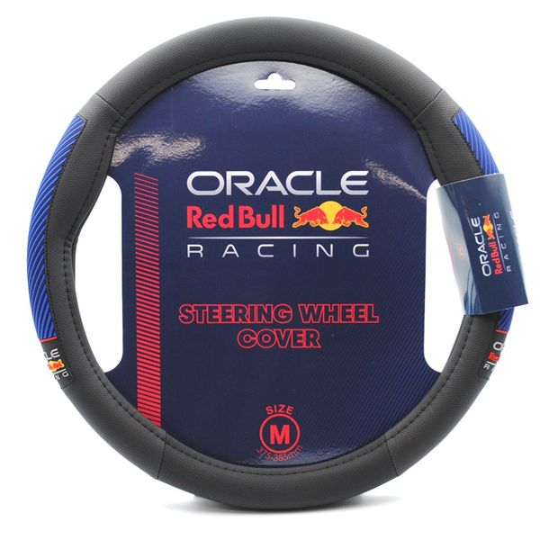 Oracle Red Bull Racing レッドブル ステアリングカバー Mサイズ ブラック×ブルー SWC002M 4,700円