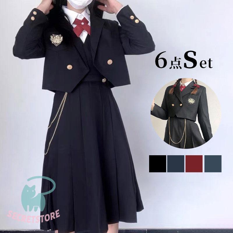 卒業式 小学校 女子 スーツ 女の子 6点セット 成人式 ワンピース 入学式 スーツ 高校生 フォーマルスーツ 中学生 卒服 袴大学 スクール 制服