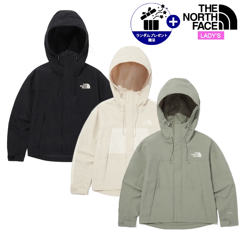 女性 ハイ マウンテン ジャケット NJ2HQ85 レディーズ 日常 デイリー カジュアル キャンピング アウトドア 防水 フード付き スポーツ ルーズフィット 裏地