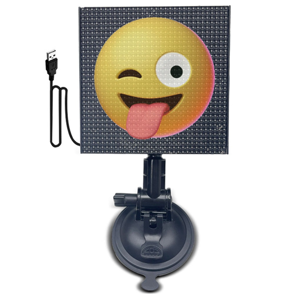 ピクセルディスプレイ アプリ LEDサインボード USB給電 小型LED看板 RGB 軽量 APP制御 カラーサイン スクロールメッセージボード Bluetooth アプリコントロール フレキシブル