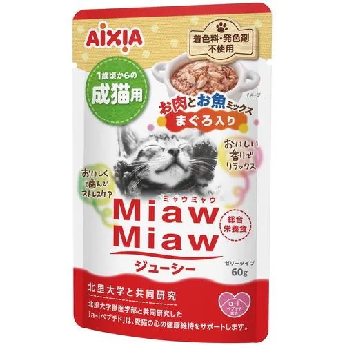MiawMiaw�W���[�V�[ �����Ƃ����~�b�N�X �܂������ 60g