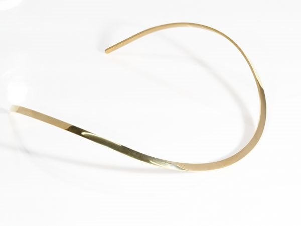 限定入荷大人気デザイン プレートアーチ チョーカー ネックレス ゴールド( 数量限定 サージカ