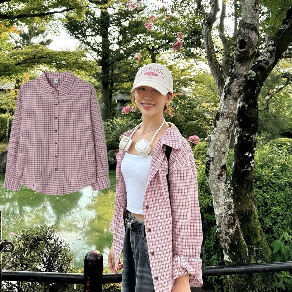 [STAYC SUMIN, CHUU 着用!] ROUND COLLAR POCKET SHIRT (10COLORS)