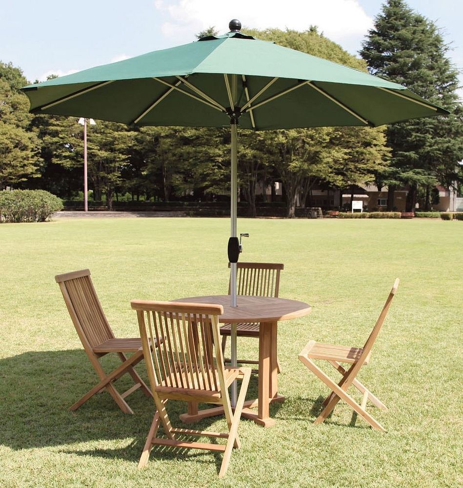 ジャービス商事　アルミ　ガーデンアンブレラ　かさ部直径3.0m　ダークグリーン　リブ部（8本）　13076　アンブレラのみ　ガーデンパラソル