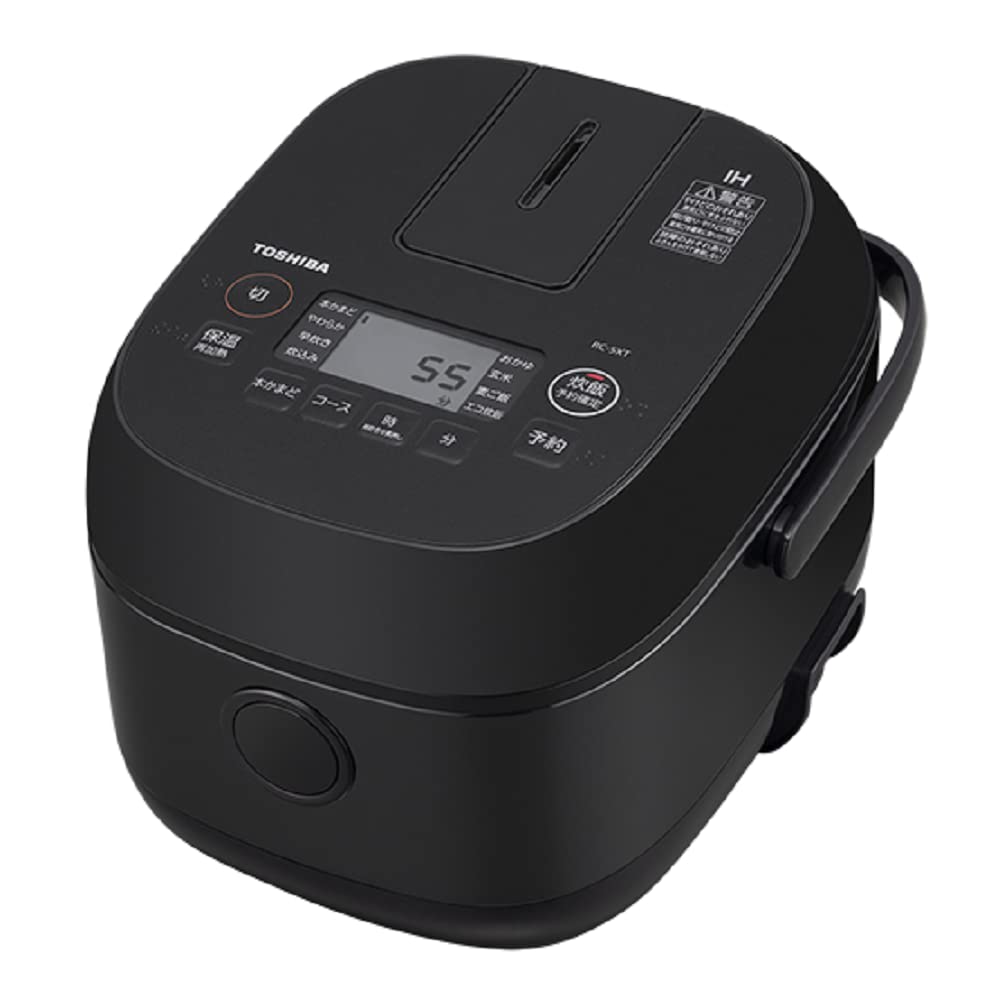 TOSHIBA 東芝 炊飯器 RC-5XT (K) ブラック IH炊飯ジャー 3合