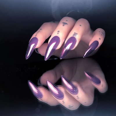 ネイルチップオーダー Y2Kネイル 個性派 韓国ネイル 個性派Y2Kネイルチップ💅🏻⭐️ | TikTok