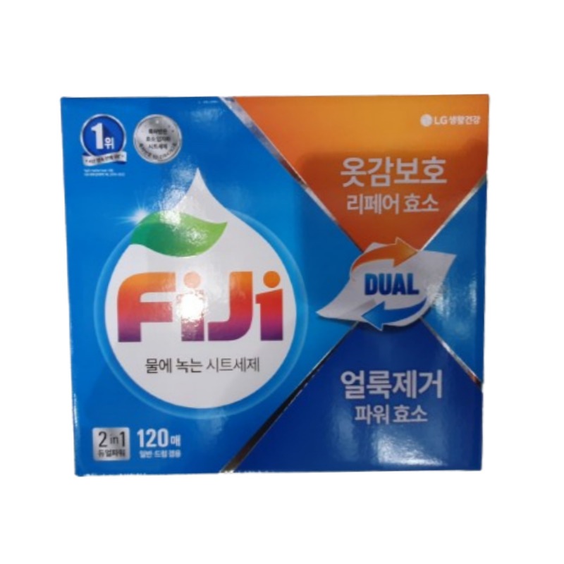 FIJI シート型洗濯洗剤 120枚 ドラム兼用