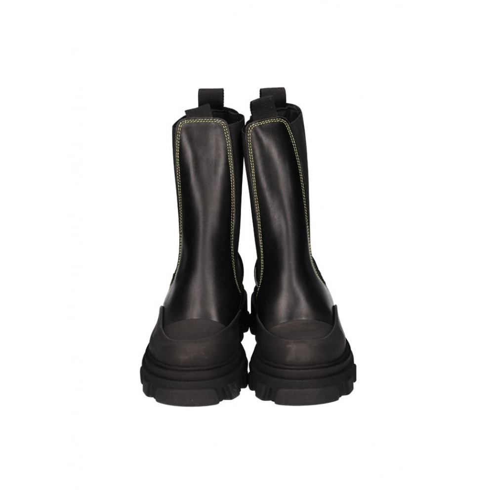 GANI 女性用ブラックミッドチェルシーアンクルブーツシューズ (S1910099) 35,367円