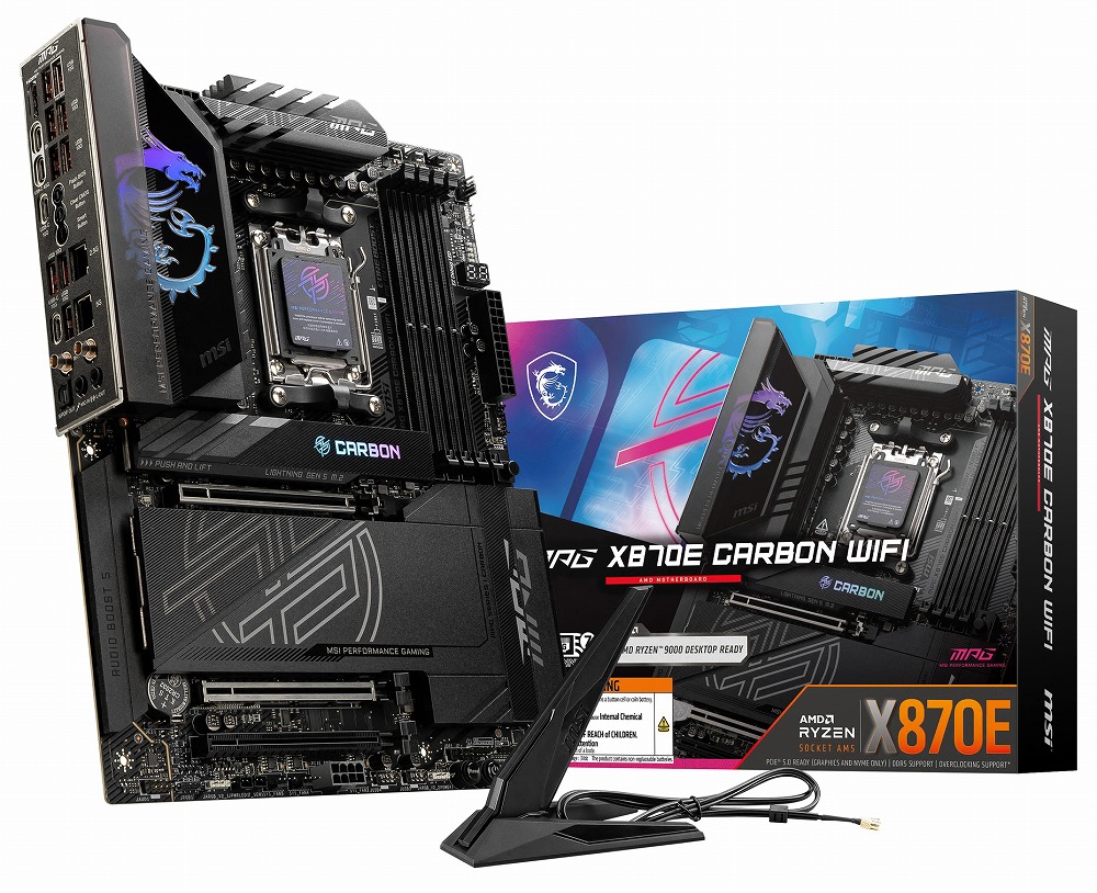 MSI MSI MPG X870E CARBON WIFI マザーボード X870ECARBONWIFI