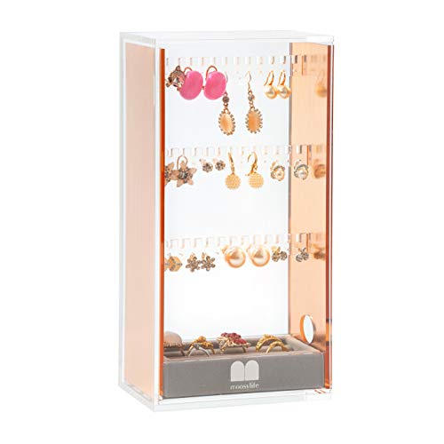 Moosy Life ML01 ピアススタンド 指輪 イヤリング ネックレス アクセサリー収納