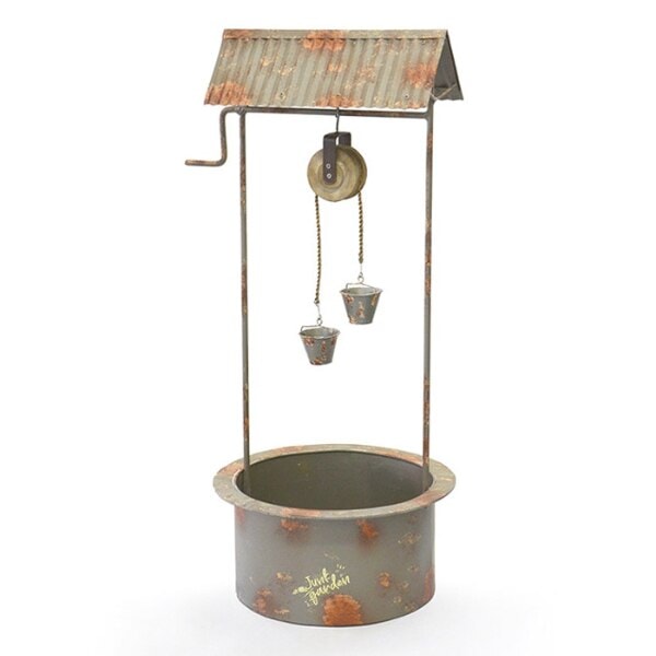 プランター 大型 井戸型 ウェルプランター Lサイズ 幅35x奥行31x高さ71cm 鉢 8,041円