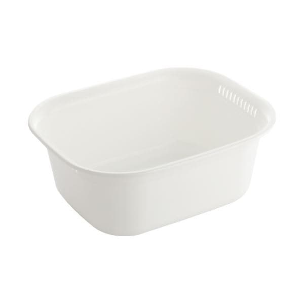 （まとめ）リス ウォッシュタブスクエア（角型）（×10セット）