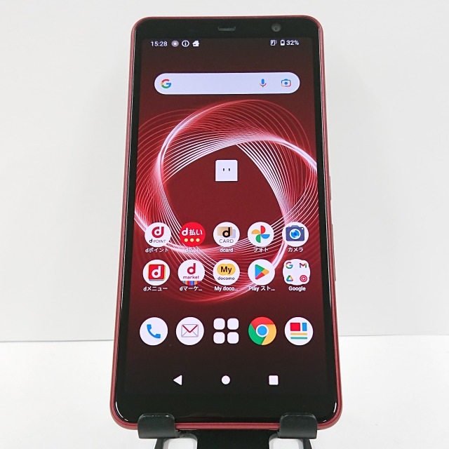 arrows Be4 Plus F-41B ドコモ レッド 送料無料 本体 c08556 【中古】