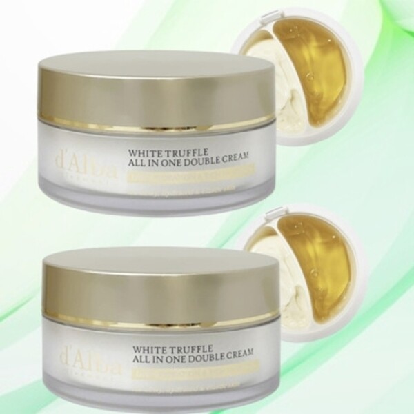 半々ホワイト トリュフ ダブル セラムアンドクリーム 70g 2個