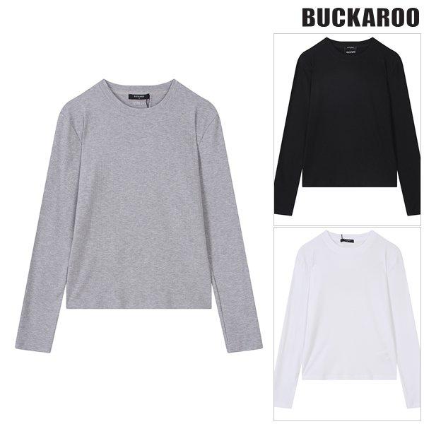 [驪州店] 女性リブ長袖Tシャツ(B245TS610P)