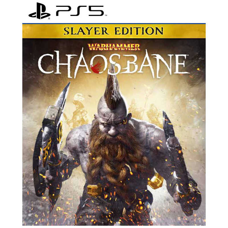 オーイズミアミュージオ　PS5ゲームソフト ウォーハンマー：Chaosbane Slayer Edition