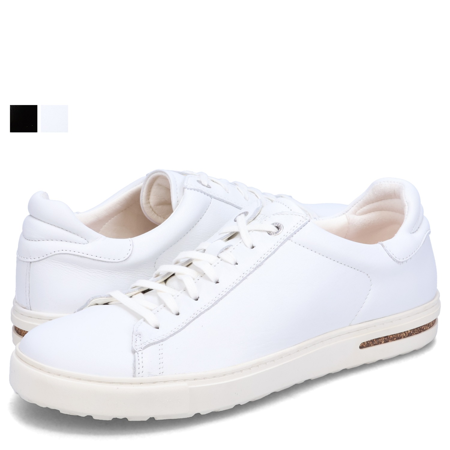 スニーカー ベンド ロー ディーコン メンズ 細幅 ブラック ホワイト 黒 白