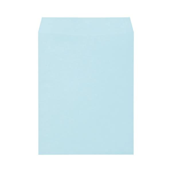 （まとめ） キングコーポレーション ソフトカラー封筒 角3 100g／m2 ブルー K3S100B 1パック（100枚） (×3セット)