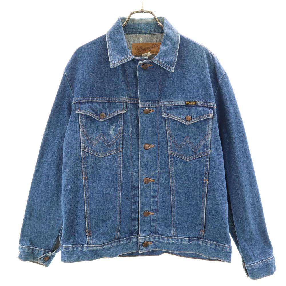 90s オールド USA製 デニムジャケット M ブルー ジージャン メンズ