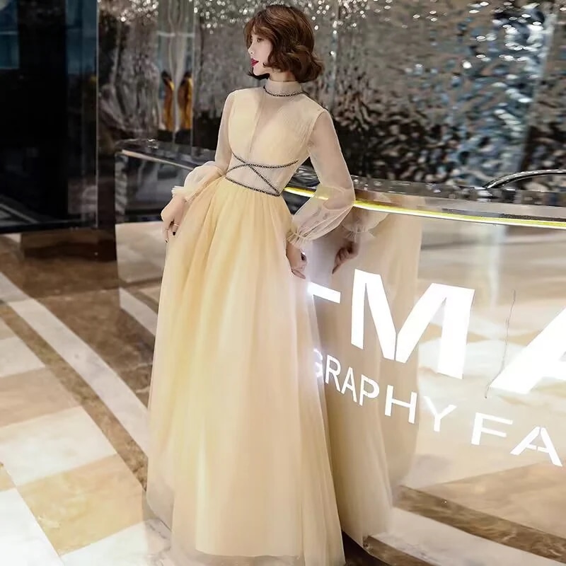 新品パーティードレス ワンピース ウェディングドレス 結婚式 成人式 エレガント パーティー 誕生日 ロングドレス お呼ばれ 司会者 演奏会 挙式