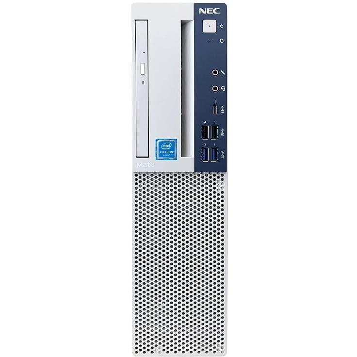 中古デスクトップパソコン MKEシリーズ 第八世代Celeron G4930 メモリ8GB HDD500GB DVD Windows11Microsoft Office2021Type-C
