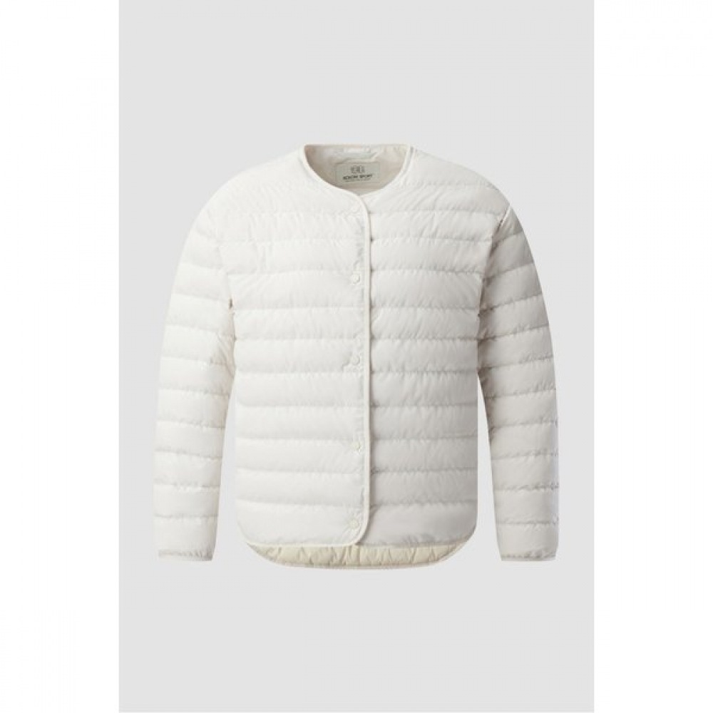 コオロンスポーツ ステルス レディース 軽量 ネックレス ダウン V3JDX24602CRE