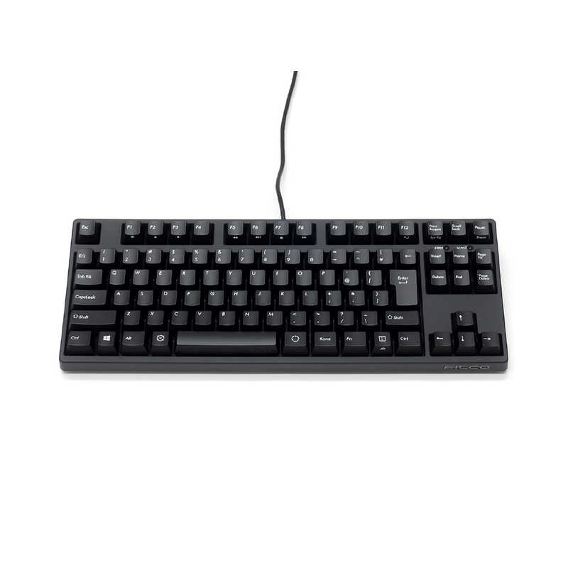 FILCO　キーボード Majestouch 3 テンキーレス 日本語かななし(赤軸) ［有線 /PS/2・USB］ マットブラック　FKBN91MRLNMB3