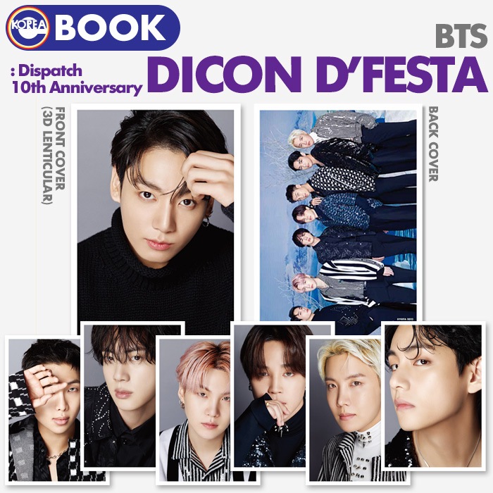 [即日][ 韓国版 / BTS DICON D’FESTA : Dispatch 10th Anniversary ] 防弾少年団 フォトブック PHOTOBOOK 公式 グッズ 【キャンセル不可】