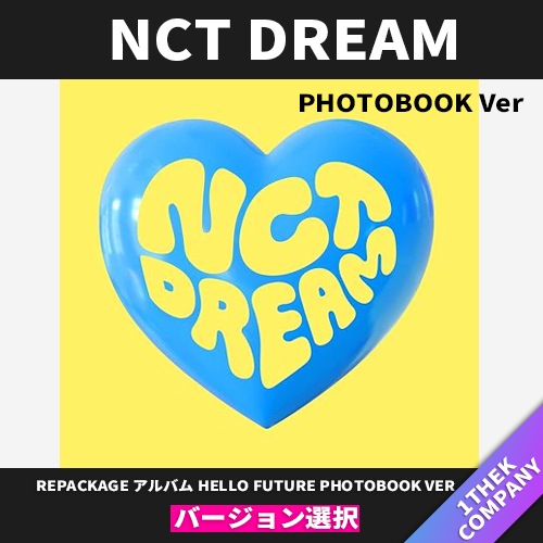 Random ver NCT DREAM 入園入学祝い Photobook 正式的 future Hello