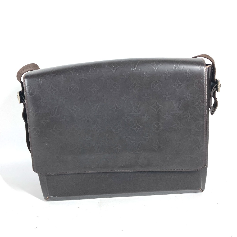 ショルダーバッグ M46570 フォンジー モノグラムグラセ カバン メッセンジャーバッグ 斜め掛け モノグラムグラセレザー カフェ ブラウン