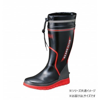 福山ゴム工業 カジュアルショートブーツ　ビーンズクラブ 102　Lブラック AA80900