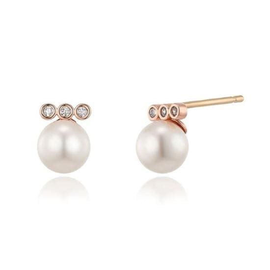 10金パールピアス LPFL4060G