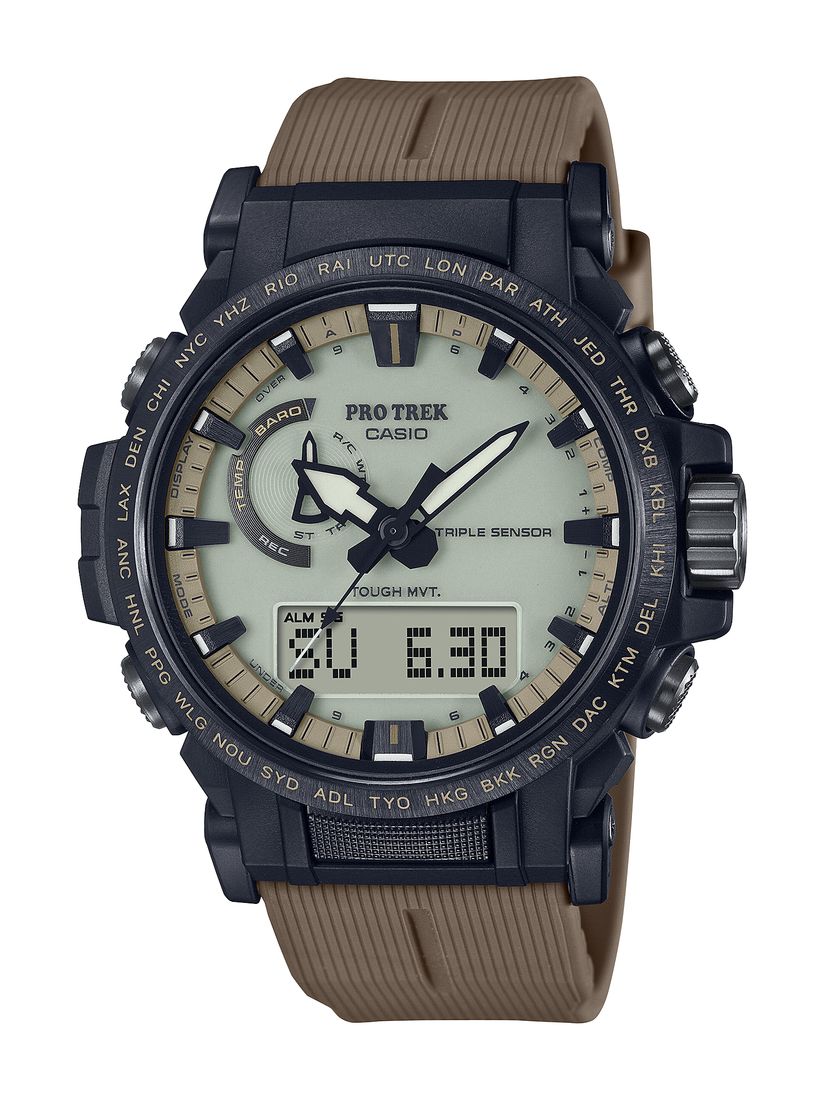 カシオ 【国内正規品】PROTREK　Climber Line ソーラー電波　メンズタイプ PRW-61LD-5JF