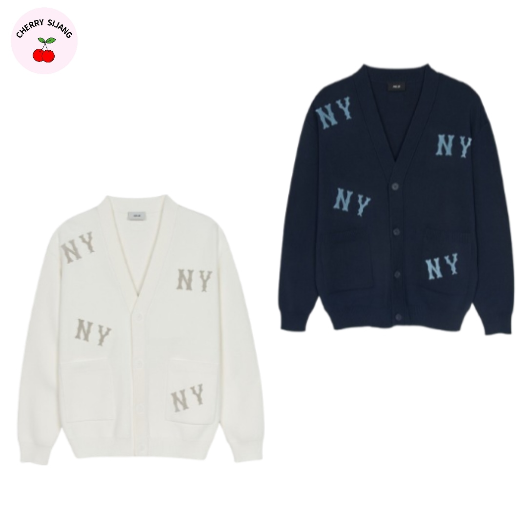 Korea 日本未入荷 ユニセックス ロゴカーディガン