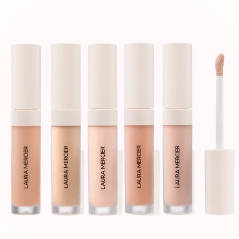 【全6色から選択】 Laura Mercier リアルフローレス ウェイトレス パーフェクティングコンシーラー 5.4mlコンシーラー くすみカバー 色ムラ補正 セミマット 崩れにくい 目元カバー ナ